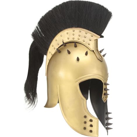 Teenpull – Griechischer Krieger-Helm Antik Replik für LARP Messing Stahl (1/5)