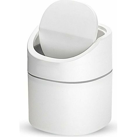 Kleiner Tischmülleimer, Mini-Küchen-/Schreibtischmülleimer, Büromülleimer, geeignet für Wohnzimmer, Schlafzimmer und Büro, Kunststoffmülleimer für den Innenbereich. (1/5)