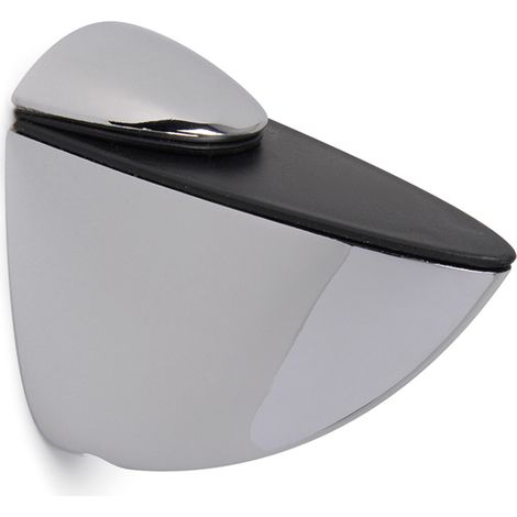 Soporte Regulable para Baldas de Cristal y Madera  Fabricado en Zamak Cromo Brillo  Medidas 317363 mm  Sistema de Fijación  -