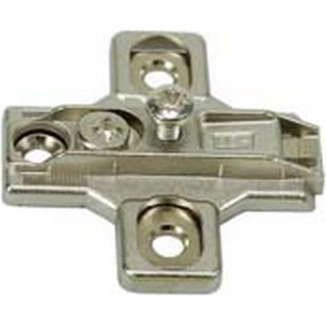 10PZ BASETTE PER CERNIERE INCASSO REGISTRABILI B2R3E - mm.0h.