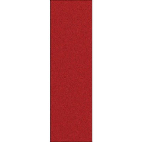Fußmatte Rot und Schwarz 120 x 400 cm Polyamid und PVC vidaXL (1/5)