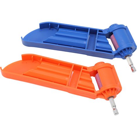 Lot de 2 Meule Corindon pour Affûteuse Perceuse Portable, Outil de Polissage et Affûtage pour Forets (1/5)