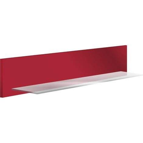 Wandboard Ablage Badregal in rot Ablage Bad Regal