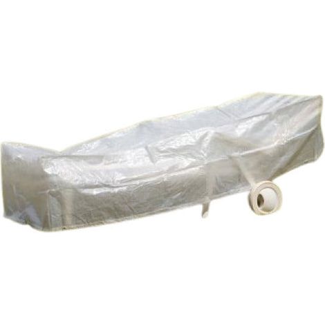 TrendLine Schutzhülle Basic Sonnenliege 200x75x45 cm Abdeckung Gartenmöbel Liege (1/2)