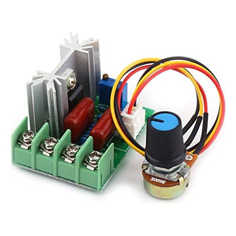 RéGulateur De Tension éLectrique Ac 50-220v 2000w Scr RéGulateur De TempéRature Et De Vitesse Du Moteur (1/5)