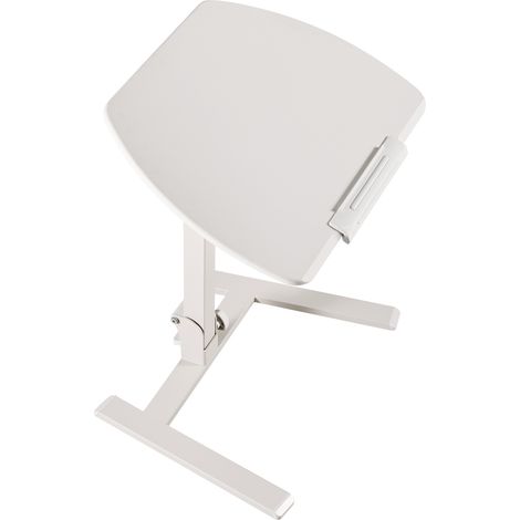Mophorn Scrivania Regolabile in Altezza con Postazione Sit-Stand Mobile, Piano Inclinabile, 650 x 480 mm, Capacità di Carico 15 kg, Sollevamento Pneumatico, Facile da Spostare e Utilizzare (1/5)