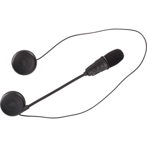 Écouteurs Bluetooth pour casque de moto avec télécommande, réveil et réponse automatiques, compatibles avec tous types de casques. (1/5)