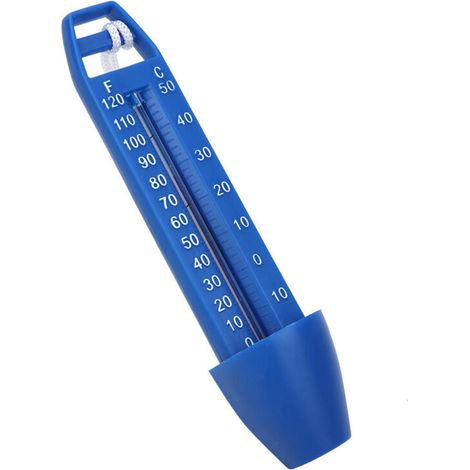Schwimmendes Poolthermometer mit Seil - Ideal für Whirlpools und Badewannen