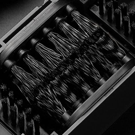 Nettoyeur de chaîne de vélo VTT avec brosse intégrée, outil de nettoyage de chaîne de vélo noir (1/5)