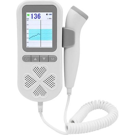 Moniteur Fœtal - FANTEC - Détecteur de rythme cardiaque - LED - Batterie - Femme (1/4)