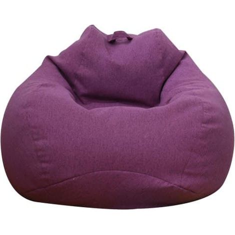 Housse de pouf extra large rouge L pour adulte, idéale pour l'intérieur et l'extérieur, pour fauteuil gaming. (1/5)