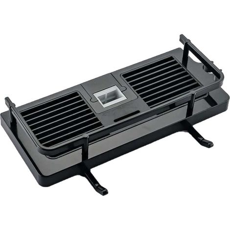 Support De Douche Sans Perçage Adhésif Renforcé - Porte Pommeau Flexible Orientable Avec Crochet - Organisateur Salle (1/2)