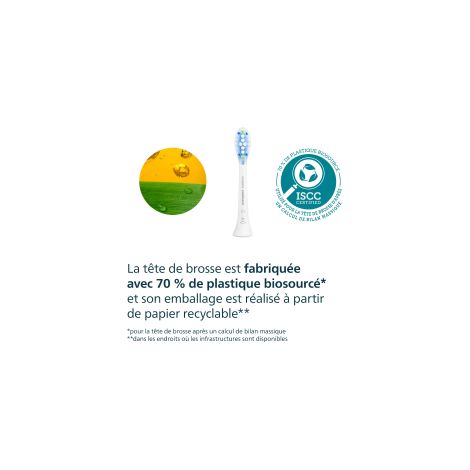 Philips - philips sonicare premium plaque defence set de 2 -