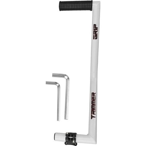 Ergonomic Lawn Mower Handle, Aluminum Alloy Weeding Handle, Ergonomic Brush Cutter Handle, Weed Eater Handle Extension with Support Clip MUMU (1/4)