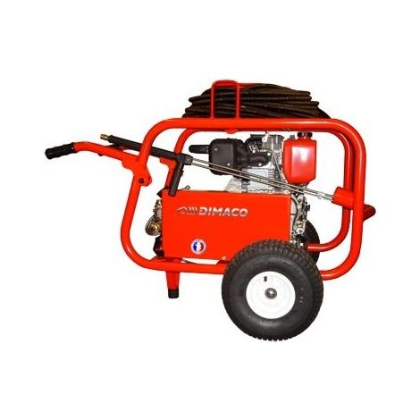 DIMACO - Nettoyeur HP 900 l/h 210 b Moteur Diesel YANMAR 10 CV - Avec châssis TP