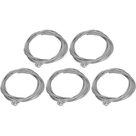 Pack de 10 câbles de frein internes (1,8 m) pour vélos de route, en acier inoxydable. (1/5)