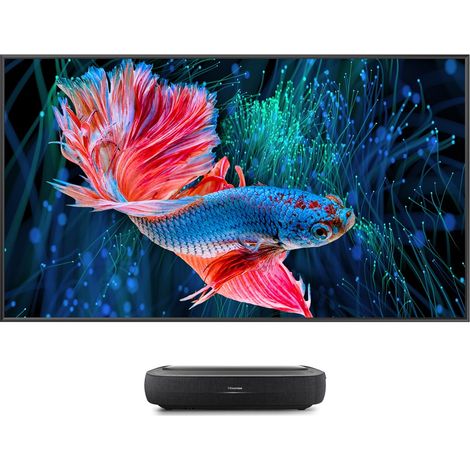 Hisense 120L9HA proyector de TV Proyector de alcance ultracorto 3000 lúmenes ANSI DLP UHD 4K (3840x2160) Negro (1/5)