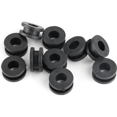AMXCNOY 10 Motorrad-Gummischeiben für Honda Suzuki (1/4)