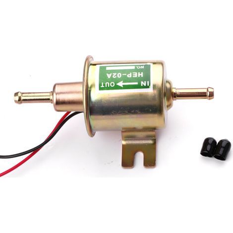 Pompe à carburant électrique 12V 24V HEP-02A, pompe diesel externe universelle pour voiture et véhicule (1/5)