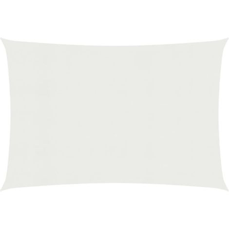 Voile d'ombrage Voile de parasol - 160 g/m² Blanc 2x5 m PEHD BV173193 - BonneVie