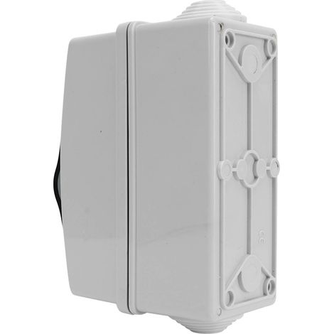 Disjoncteur bipolaire MCB miniature, disjoncteur différentiel, boîtier de distribution étanche 230 V 6 A 32 A (1/5)