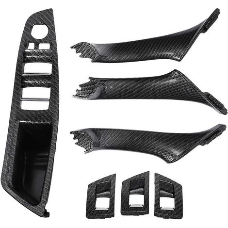Lot de 7 poignées de porte intérieures pour BMW Série 5 F10 F11 (conduite à droite) - Cache de poignée de porte intérieure (1/5)