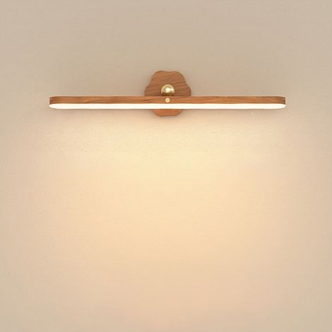 NICOLA Wireless Rechargeable LED Wall Light, Rotating Night Light, Ambient Lighting, Brown, Warm Light, 3W (1/5)