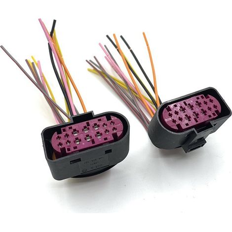 1J0973737 (Usage domestique) 1J0973837 Applicable aux connecteurs de phares Volkswagen DJ7141-1.5-3.5-11/21 --JB1451-14P