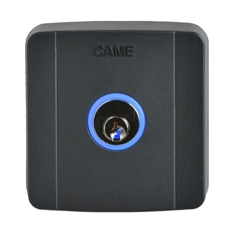Externer Wandschlüsselwähler IP44 CAME SELC1FDG 806SL-0010