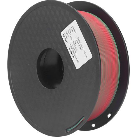 Filament PLA 1.75mm bicolore anti-bouchage brillant, consommables d'impression 3D pour imprimantes 3D (1/5)