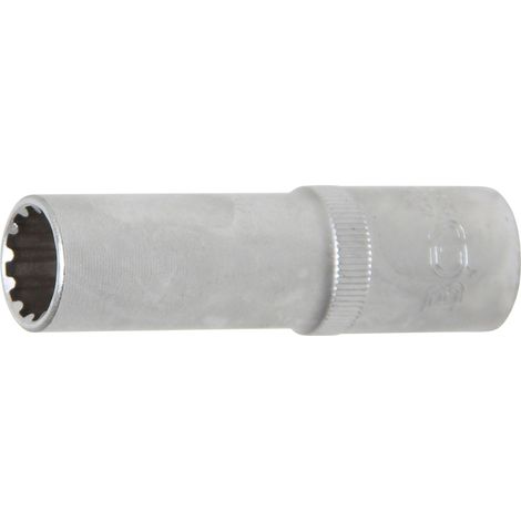 Llave de vaso Gear Lock, larga  entrada 12,5 mm (1/2")  14 mm