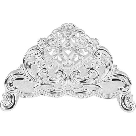 Porte-serviette - Métal - Pour Restaurant Café Bureau - Design Épuré Argent - 1 Pièce (1/4)