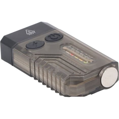 Lampe de travail LED rechargeable 1000 lm avec UV, alarme 80 dB, base magnétique, étanche IPX4 et portable (1/5)