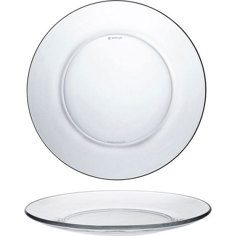 Placa transparente Duralex LYS de 235 x 20 mm - juego de 6 unidades. (1/5)