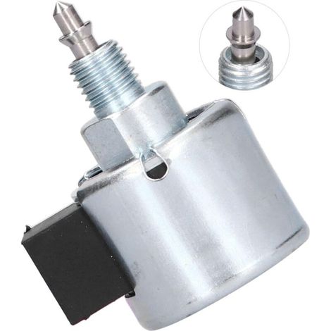 Electrovanne carburant , Electrovanne carburant fer haute fiabilité pour carburateur,Haute précision 694393 Electrovanne carburant remplacement,pour carburateur tondeuse accessoires jardinage (1/5)