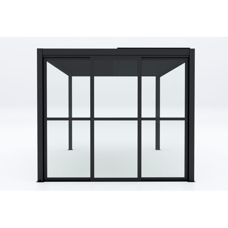 ANDROSS - laterale in policarbonato per pergola bioblimatica 3 m