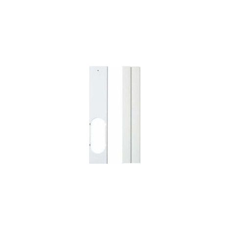 Fensterdichtungs-Set - Verstellbare Fensterdichtung, Fensterschiebe-Set, Klimaanlage, XU, Tragbare Dichtungsplatte mit Abluftschlauch für mobile Klimaanlagen (2 Stück, 55 cm x 10 cm) (1/5)