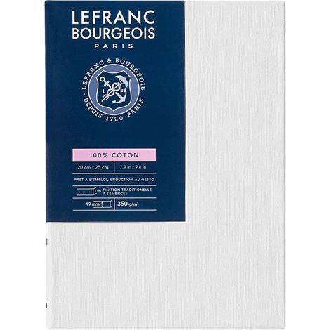 Châssis coton Qualité classique 20x25cm - Lefranc Bourgeois