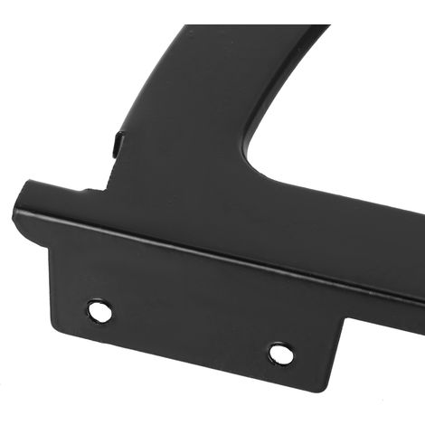 Charnière pour Chaussures, Support Tournant 2 Niveaux en Acier Laminé à Froid, Accessoire Meuble Noir