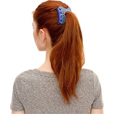 Peignes faciles à utiliser, peignes extensibles, pinces à cheveux élastiques, épingles à cheveux extensibles, peignes à double glissière pour femmes et filles (1/4)