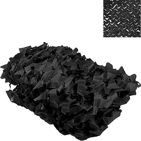 Filet de camouflage pour camping, Filet de camouflage militaire, Filet de camouflage renforcé, Filet d&aposombrage , 2 x 3 m (1/5)