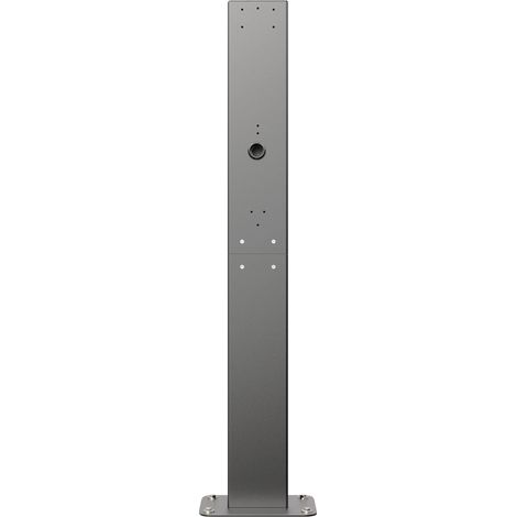 Colonne de recharge EV, construction en aluminium durable, design résistant aux intempéries, Colonne 1M (1/2)