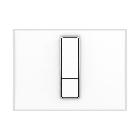 SANIT placa de accionamiento Ineo Bright 2C blanca (1/3)