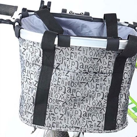 Vococal® panier de vélo textile imperméable pour pliant vélo (1/4)