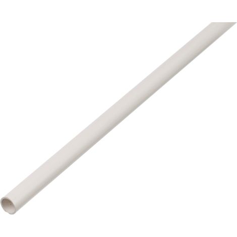 ALBERTS Rundrohr, PVC weiß, LxØxS 2000 x 7 x 1 mm (1/3)