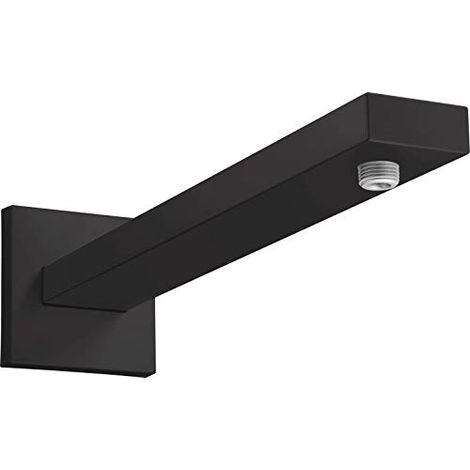 Braccio doccia Hansgrohe Square M 1/2' 389mm, nero opaco (27694670) (1/4)