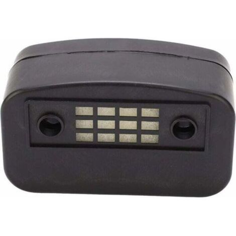 Silencieux de compresseur d'air, filtre de compresseur d'air, silencieux de compresseur d'air de 65mm silencieux de bruit de pompe d'admission filtre d'admission coque en plastique carrée (1/5)