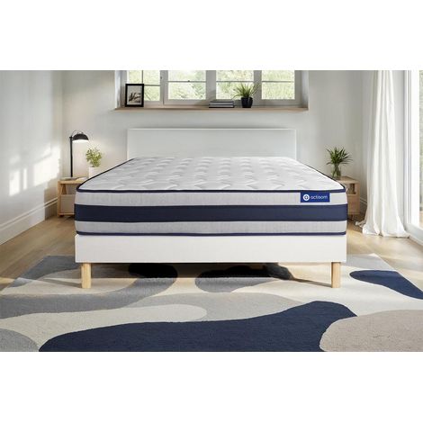 Kit rete e materasso matrimoniale Actimemo ergo 160x190cm - Spessore : 24cm- memory foam - rigido (1/5)