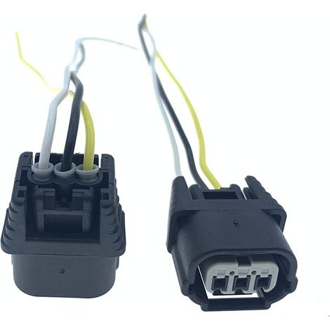 Compatible avec les connecteurs de câbles des capteurs de position de vilebrequin et d'arbre à cames des Honda Accord, City, Civic, Fit et XCR-V de 10e génération. (1/4)
