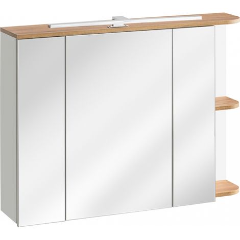 Meuble haut avec miroir - 94 x 20 x 71 cm - Shining - Livraison gratuite